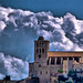 Ibiza - Catedral con nubes
