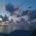 Ibiza - Plane landing as sun rises at Bora Bora, I