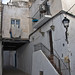 Ibiza - Casas y callejon de Sa Penya