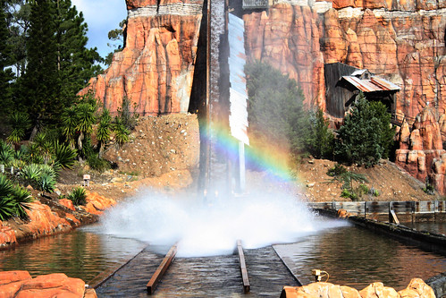Wild West ride - the part where you get really wet