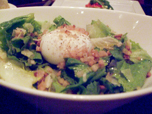 Escarole with Soft Boiled Egg, A Voce Columbus