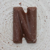 chocolate letter N
