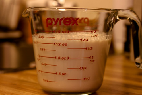 Almond Milk Measured