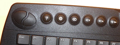 Vidabox Keyboard Media Keys Left