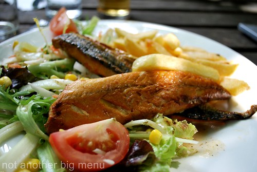 The Lock Inn - Mackerel salad