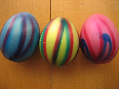 Chocolate-filled real eggs