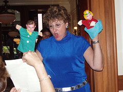 No Bridal Shower is Complete Without a Puppet Show