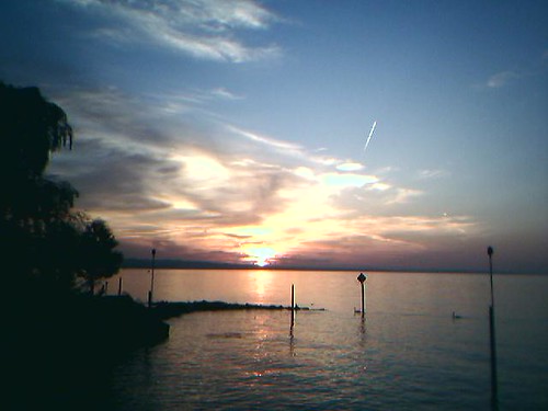 Sunset over the Lale of Constance