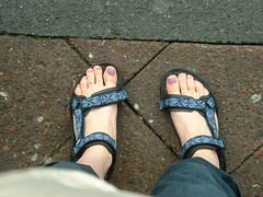My new reef sandals