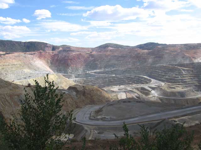 Santa Rita pit mine