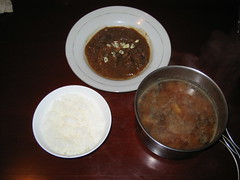 Oxtongue soy bean paste boiling