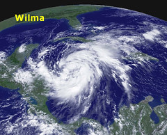 Hurricane Wilma - NOAA Map