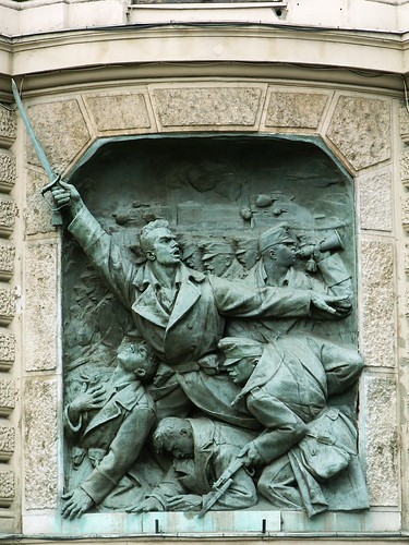 Budapest - Andrassy út - Memorial to the 1914-18 soldiers
