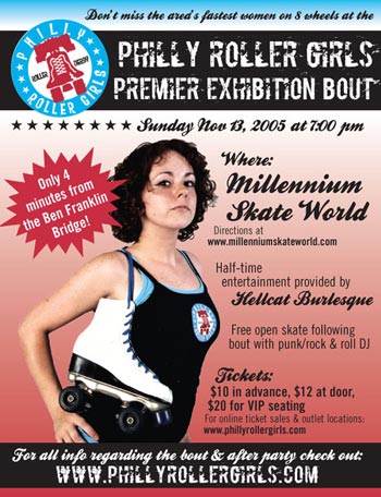 Philly Roller Girls Exhibition Bout