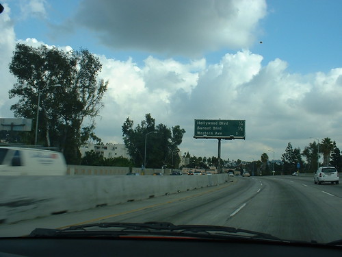 On I-5 going to Anaheim