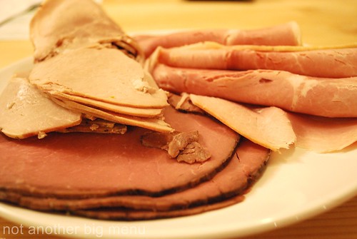 Ham and roast meat