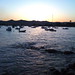 Ibiza - Sunset over Talamanca bay