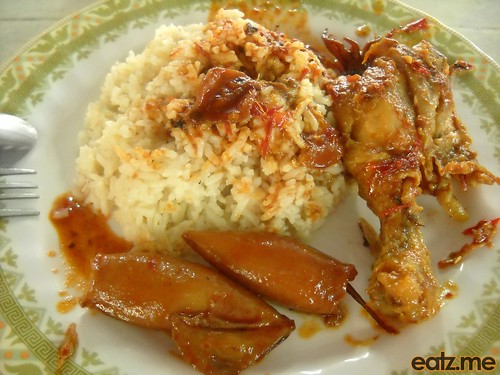 Nasi Lemak Langkawi Ayam and Sotong [eatz.me]