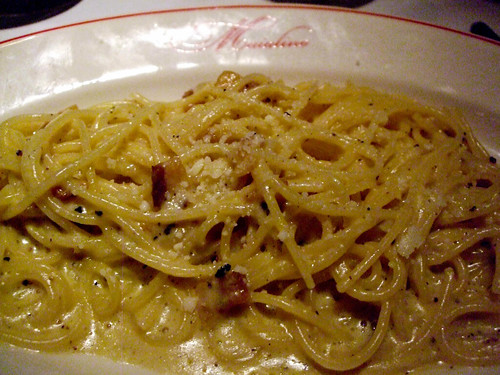 Spaghetti alla Carbonara, Maialino