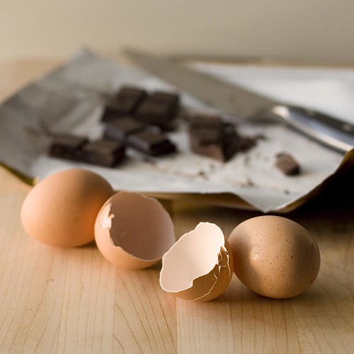Eggs and chocolate