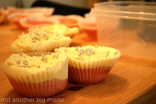 Red Velvet experiment cupcakes