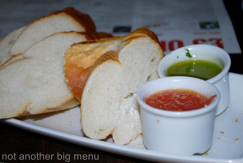 La Tasca - Pan de Barra £2.25 (Fresh bread served with an extra-virgin olive oil and balsamic vinegar dip)