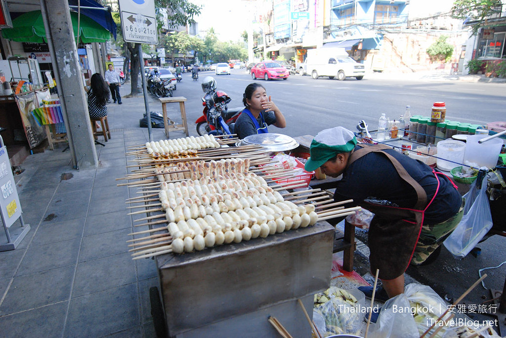 泰国 曼谷 小吃 烤香蕉