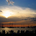 Formentera - sunset summer sky holiday beach boats