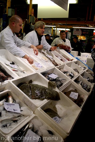 Billlingsgate fish market - fishmongers 2