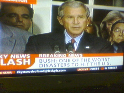 Bush the disaster