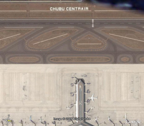 Google Earth - Chubu Centrair Int'l Airport
