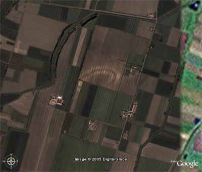 Roman Ruin found by Google Earth / Google Maps