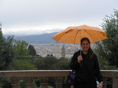 Florence in the Rain