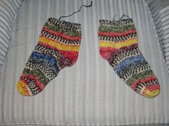 Finished socks