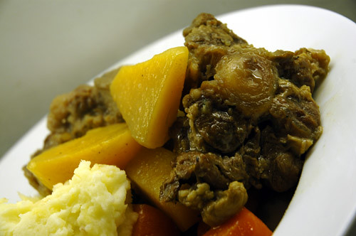 Oxtail with Suede