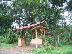 Mastatal Bus stop (made out of Cob)