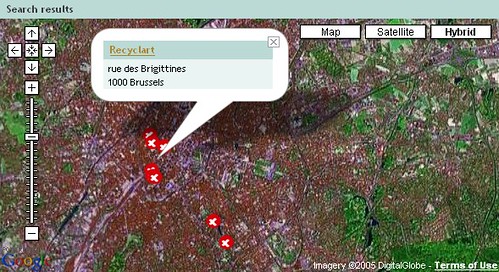 Open Wifi hotspots in Brussel