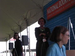 E.L. Konigsburg at the Book Festival