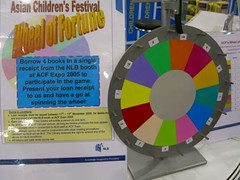 Asian Children's Festival 2005 - NLB Booth - Spin the Wheel