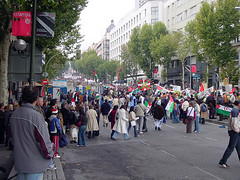 manifestación pro sahara
