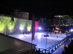 1 skating at the Tower of London