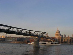 4 Millenium Bridge and St Pauls