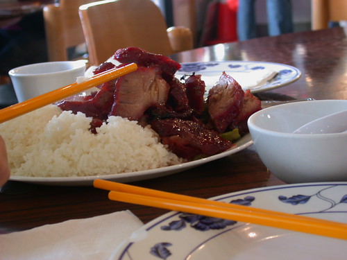 BBQ pork over rice