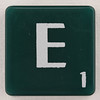 scrabble letter E