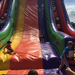 Whizzing down the slide<br/>04 Jul 2015