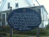 Ben Franklin Sign, Concord MA