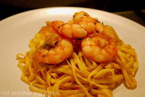 DSC_0654Seafood meal 3 - Chilli and garlic prawn pasta 2