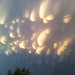 Amazing clouds. Never seen this before.