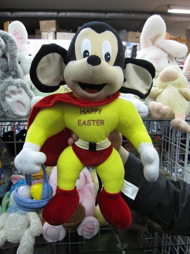 mighty mouse wishes you a happy easter!