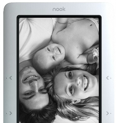 Nook eReader from Barnes & Noble Custom Screensaver